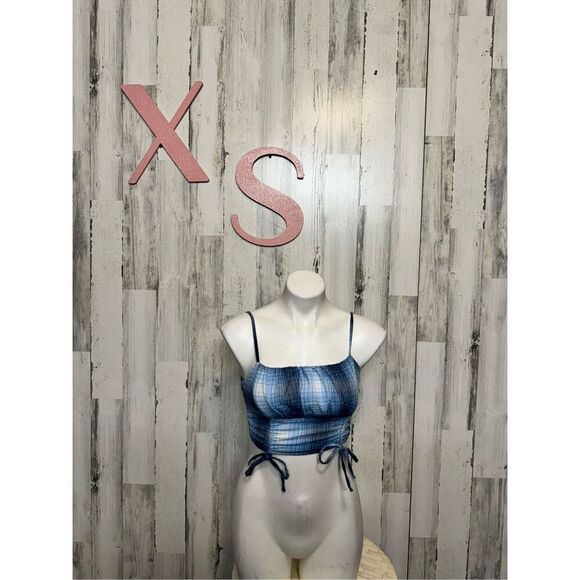 Aeropostal blue crop top size XS - Picture 1 of 8